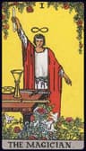 The Magician tarot card
